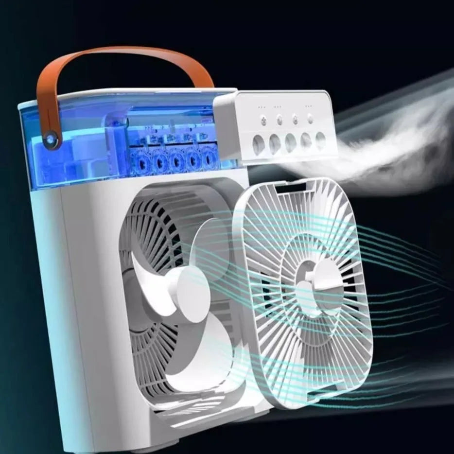 Portable Humidifying Desk Fan