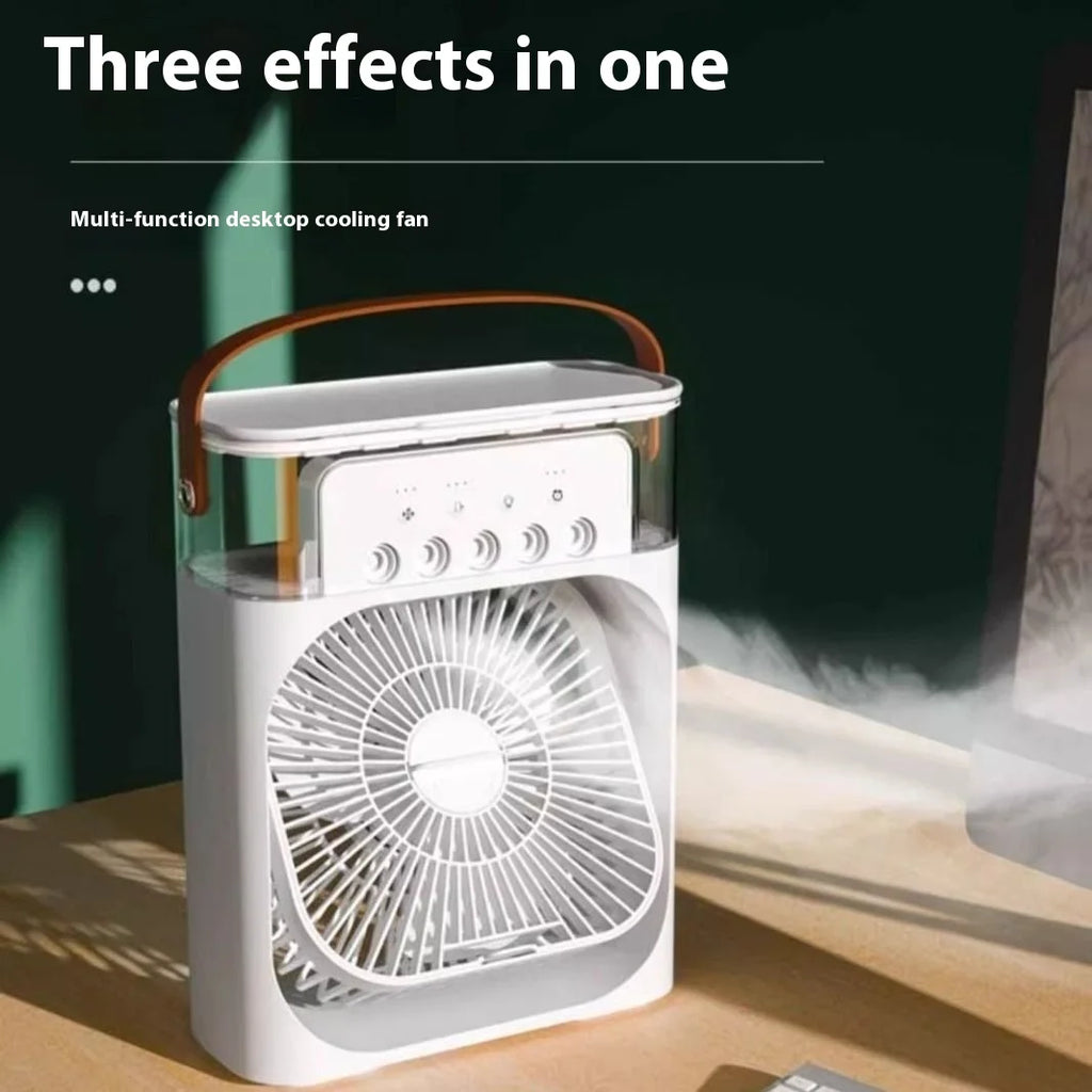 Portable Humidifying Desk Fan