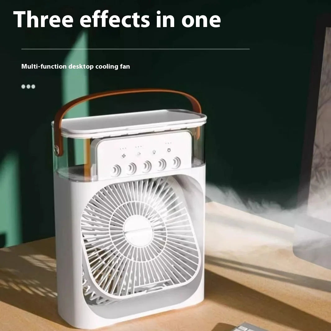 Portable Humidifying Desk Fan